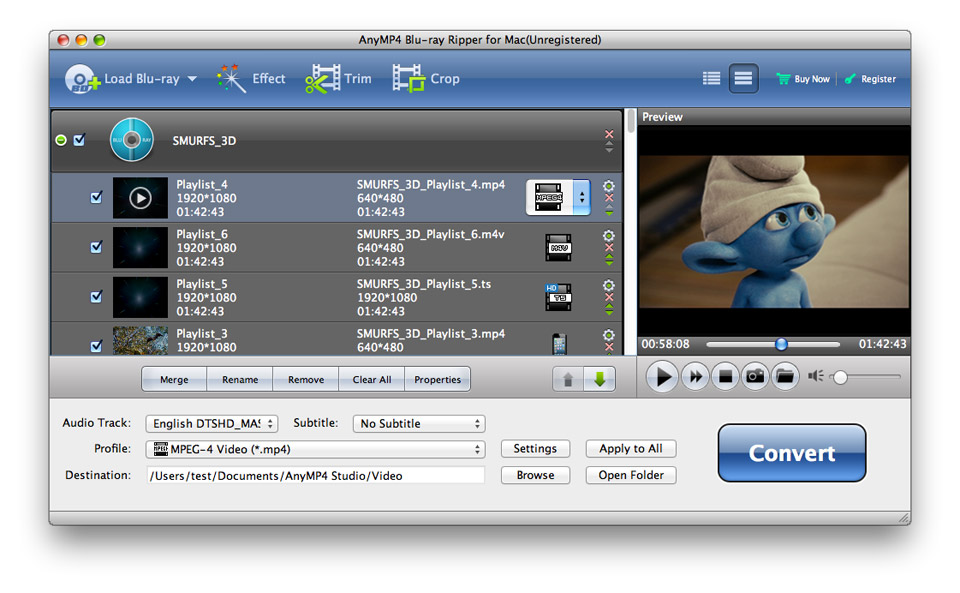 instal the last version for mac AnyMP4 Blu-ray Ripper 8.0.97